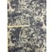 画像2: 生地：ボタニカル葉っぱ柄リネン（ベージュ／茶） (2)