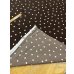 画像4: 生地：ポリエステル100％ドット柄プリント（茶×白） (4)