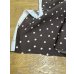 画像8: 生地：ポリエステル100％ドット柄プリント（茶×白） (8)