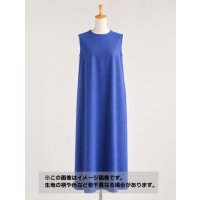 生地：綿100％無地スクエア模様（ブルー）