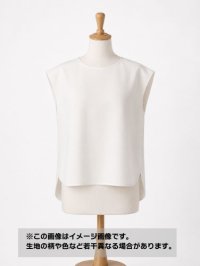 生地：ポリエステル100％ 2WAY無地アムンゼンストレッチ（白）