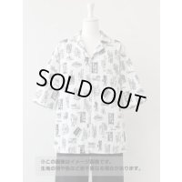 生地：綿100％ シネマ柄ブロード（白／黒）