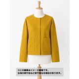 生地：ストレッチポリウールサキソニー 2WAY（マスタード）