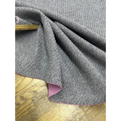 画像7: 生地：リバーシブルウール（グレー系×ピンク）