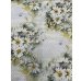 画像5: 生地：ポリエステル100％ スノーカットボイル 花柄（白地） (5)