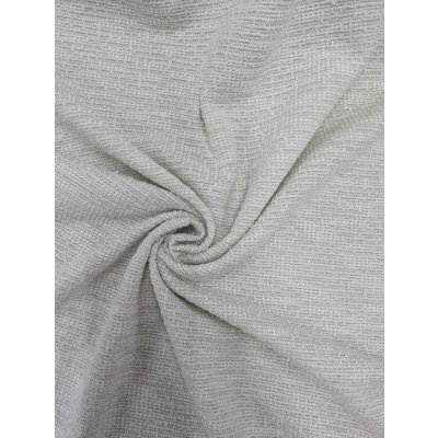 画像6: 生地：ポリエステル他　ツイード風ニット（白×シルバー）