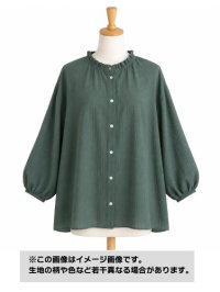 生地：ポリエステル100％ 楊柳（モスグリーン）