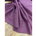 画像6: 生地：綿100％ チェック柄（赤／紺） (6)