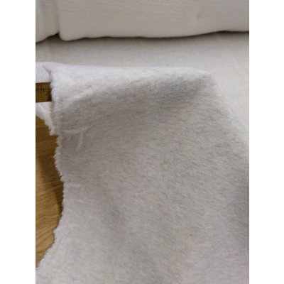 画像5: 生地：綿100％ 裏ボア裏毛ニット（霜降りオートミール）