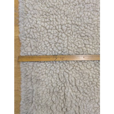 画像3: 生地：ポリエステル等混率不明　シープボア（ベージュ杢）
