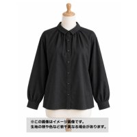 生地：綿100％ 無地ネル（黒）
