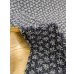 画像5: 生地：ポリエステル100％ 花柄プリント マロニカブッチャー（紺地／白） (5)