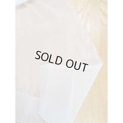 画像1: 洋裁材料:ニット用接着芯(白)極薄