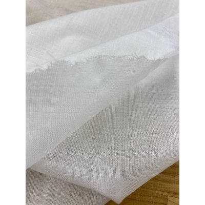 画像2: 洋裁材料：ブラウス用接着芯（白）薄手