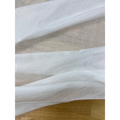 画像1: 洋裁材料：ブラウス用接着芯（白）薄手