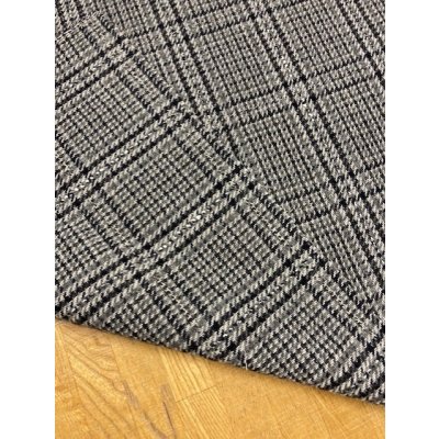 画像4: 生地: チェックウール(グレー系)