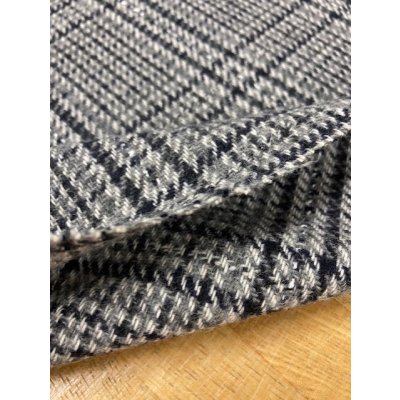 画像3: 生地: チェックウール(グレー系)