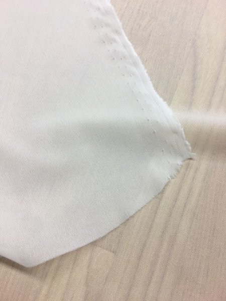 画像2: 洋裁材料：ニット用接着芯（白）薄手 (2)