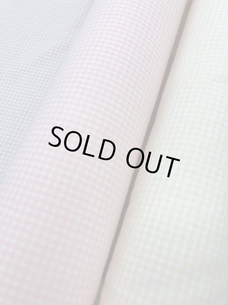 画像7: 生地:ギンガムチェッコットン(ベビーイエロー) (7)