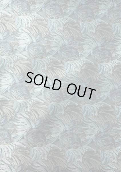 画像8: 生地:光沢感が美しいボタニカル柄ジャガード(厚手・接着芯付き) (8)