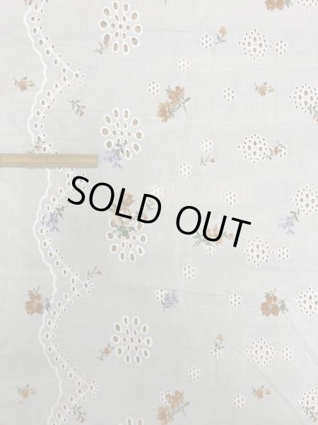画像2: 生地:綿レース生地(オフ白) (2)