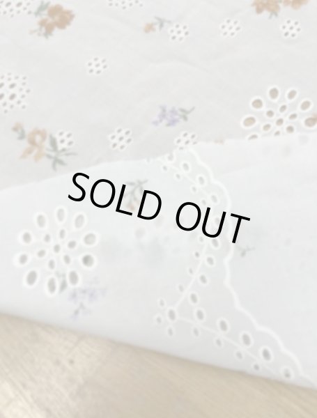 画像4: 生地:綿レース生地(オフ白) (4)