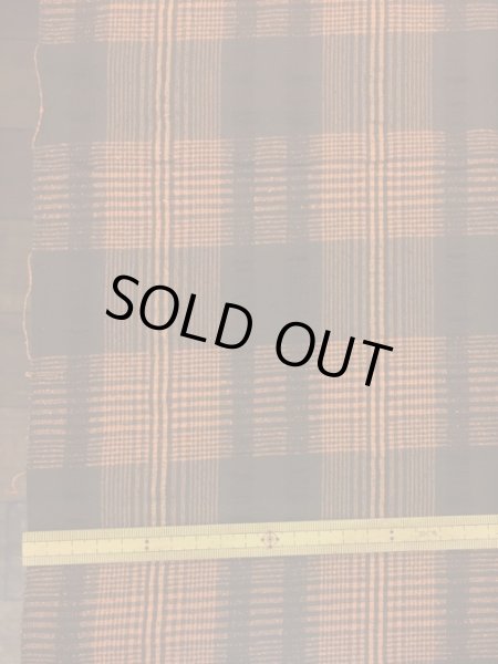 画像3: 生地：インド綿チェック（オレンジ） (3)