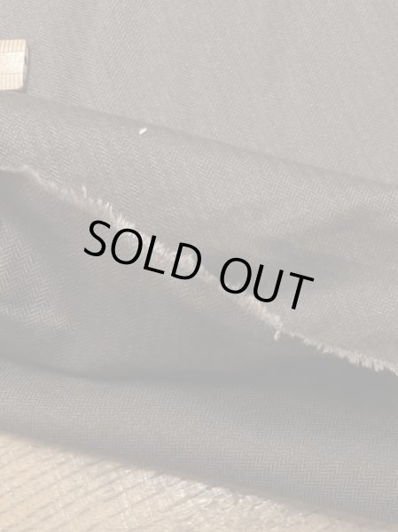 画像4: 生地:テンセル綿細ヘリンボーン織り(茶) (4)