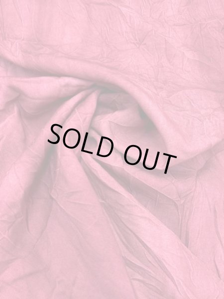 画像4: 生地：ムラ染シワ加工ウール（赤） (4)