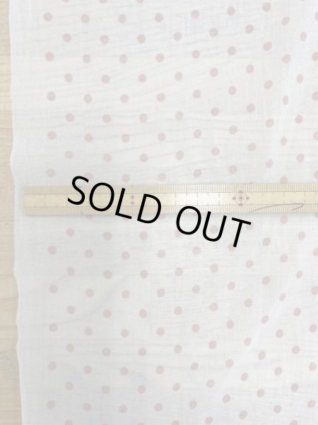 画像3: 生地：水玉柄シフォンジョーゼット（白／ピンク） (3)