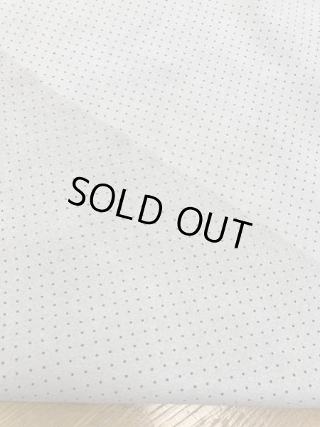 画像3: 生地:合皮レザーパンチング穴あき加工(ライトグレー) (3)