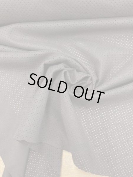 画像6: 生地:合皮レザーパンチング穴あき加工(茶) (6)