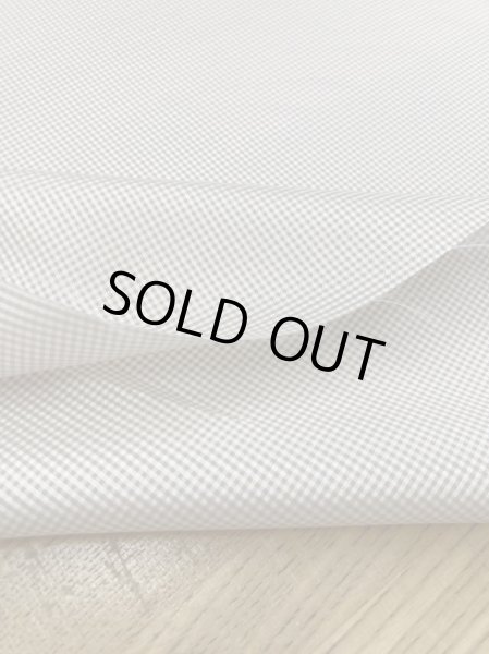 画像4: 生地:【特価】ミニギンガムチェック柄ポリエステル(ベージュ) (4)