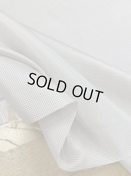 画像5: 生地:【特価】ミニギンガムチェック柄ポリエステル(ベージュ) (5)