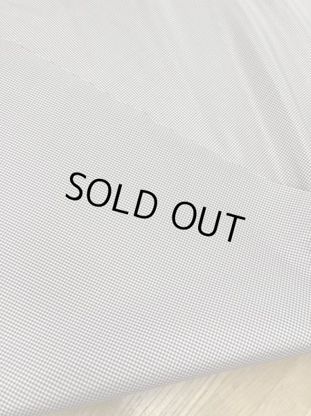 画像3: 生地:【特価】ミニギンガムチェック柄ポリエステル(濃茶) (3)