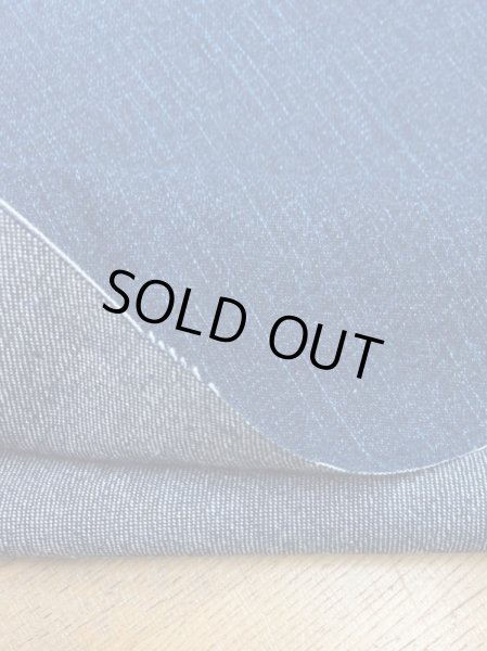 画像4: 生地：幅広　霜降り綿デニム（デニムブルー） (4)