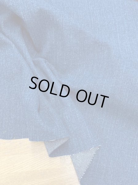 画像5: 生地：幅広　霜降り綿デニム（デニムブルー） (5)