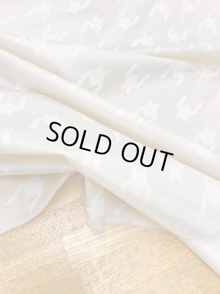 画像5: 生地:【特価】千鳥格子柄ポリエステル(ベージュ) (5)