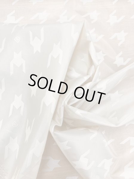 画像6: 生地:【特価】千鳥格子柄ポリエステル(ベージュ) (6)