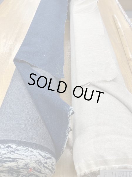 画像7: 生地：幅広　霜降り綿デニム（デニムブルー） (7)