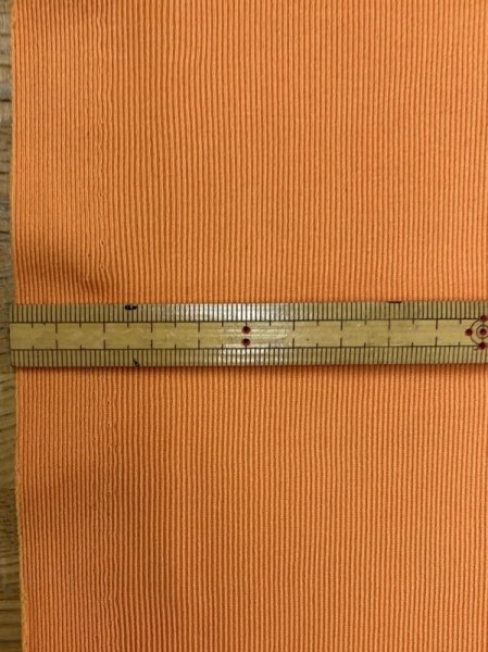 画像2: 生地:難ありポリ2wayストレッチニット(オレンジ) (2)