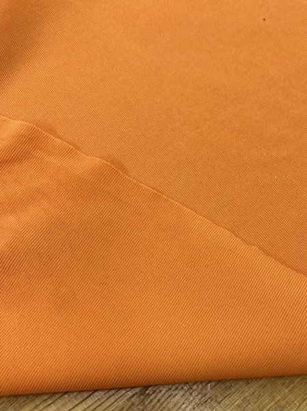 画像3: 生地:難ありポリ2wayストレッチニット(オレンジ) (3)