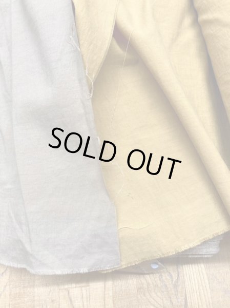 画像7: 生地:ポリエステル100%シワ加工(からし色) (7)