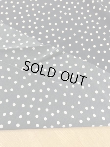 画像3: 生地:水玉柄ポリエステル100%(黒/ベージュ) (3)