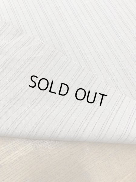 画像4: 生地：綿麻ストライプワッシャー加工（ベージュ） (4)