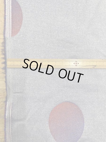 画像2: 生地：大きい水玉柄綿100％（デニムダンガリー風） (2)