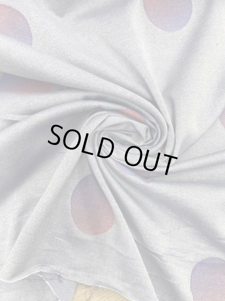 画像7: 生地：大きい水玉柄綿100％（デニムダンガリー風） (7)