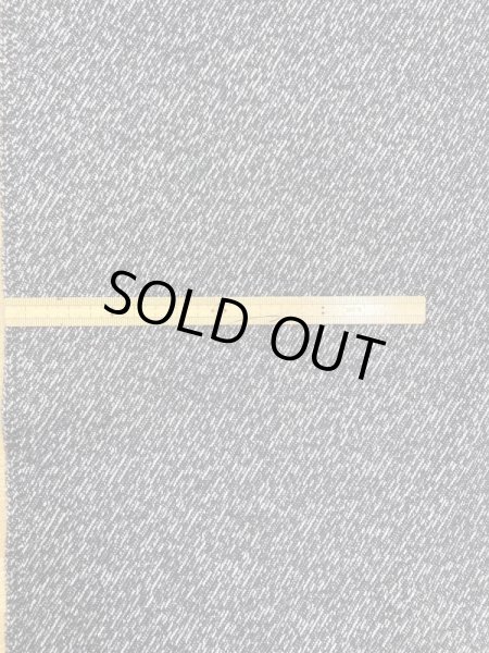 画像1: 生地:ウール/ポリエステルヨロケジャガードニット(黒系) (1)