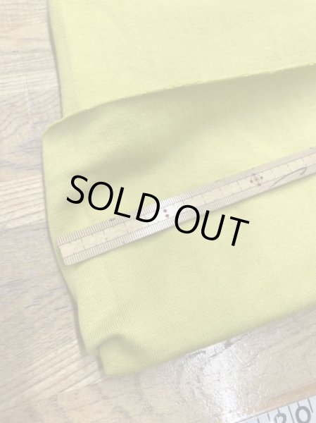 画像3: 生地:綿ポリウレタン スパンフライス(イエローグリーン) (3)