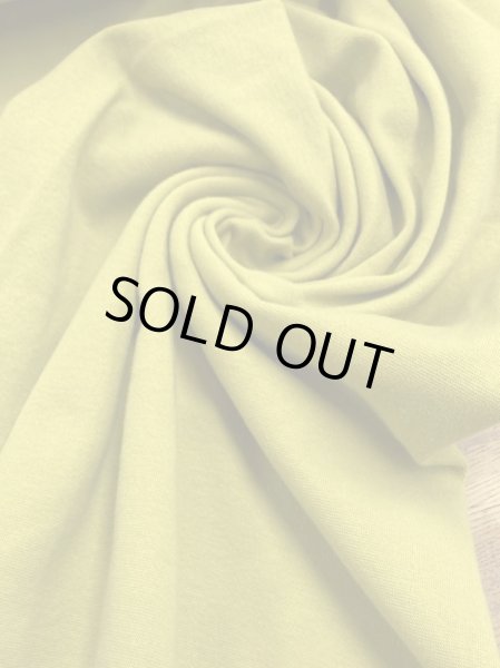 画像5: 生地:綿ポリウレタン スパンフライス(イエローグリーン) (5)